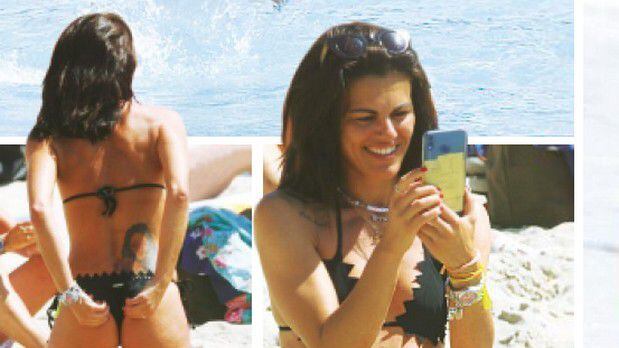 Bianca Guaccero in vacanza a Formentera con le sue amiche