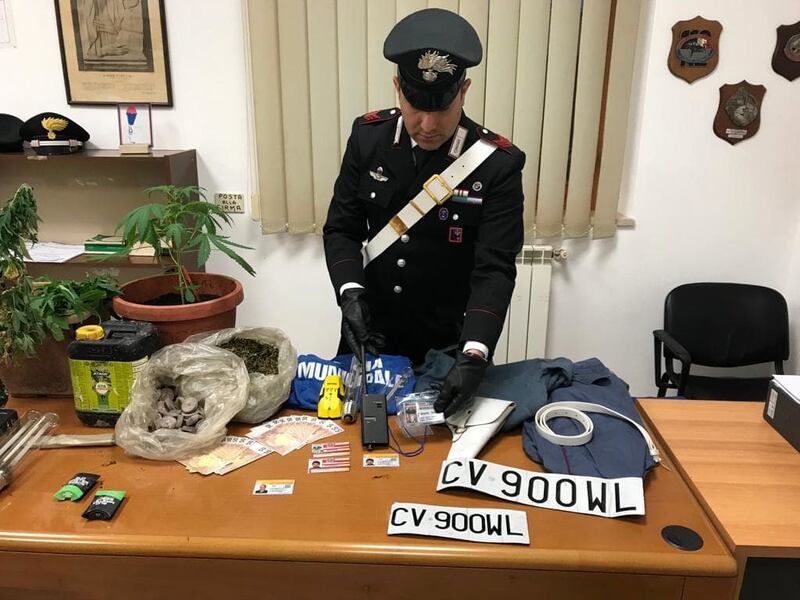 Cerveteri, scoperto il bunker della marijuana
