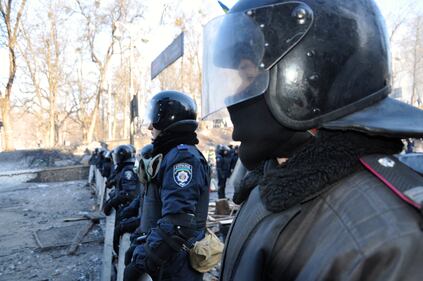 Kiev, la milizia anti-Maidan 7