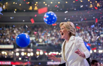 La grande festa di Hillary a Philadelphia 1