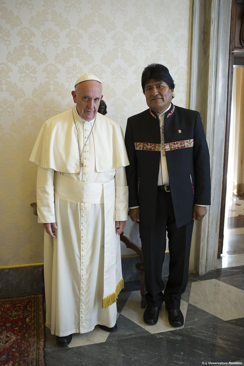 Evo Morales in Vaticano 3