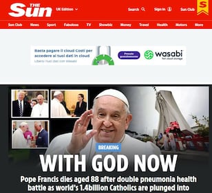 La stampa internazionale sulla morte di Papa Francesco 2