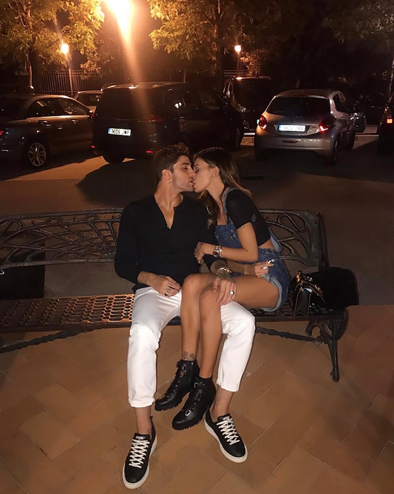 Andrea Iannone e Belen Rodriguez, le foto più belle 5