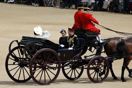 Meghan Markle al Trooping the Colour: foto 6