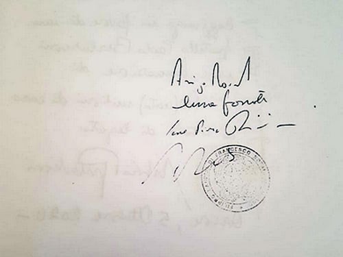 Testamento Berlusconi, le foto degli scritti olografi del Cavaliere