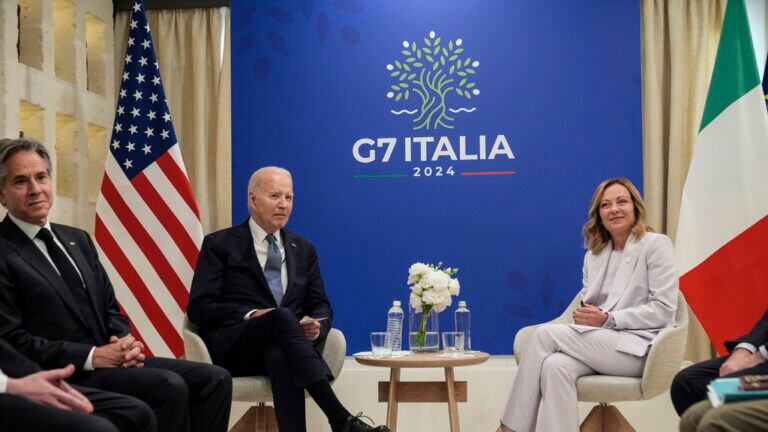 G7, bilaterale Meloni-Biden. "Soddisfatti del piano Mattei"