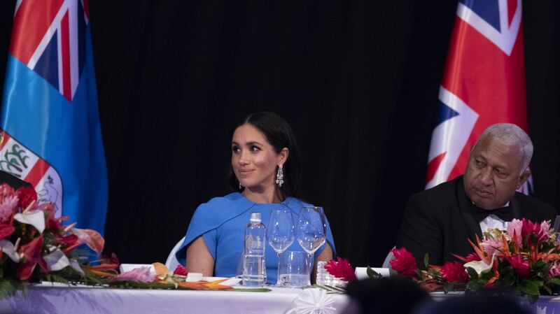 Meghan Markle, i primi scatti in abito premaman 9
