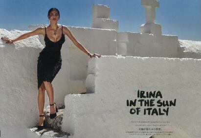 Irina Shayk sexy in Puglia 7