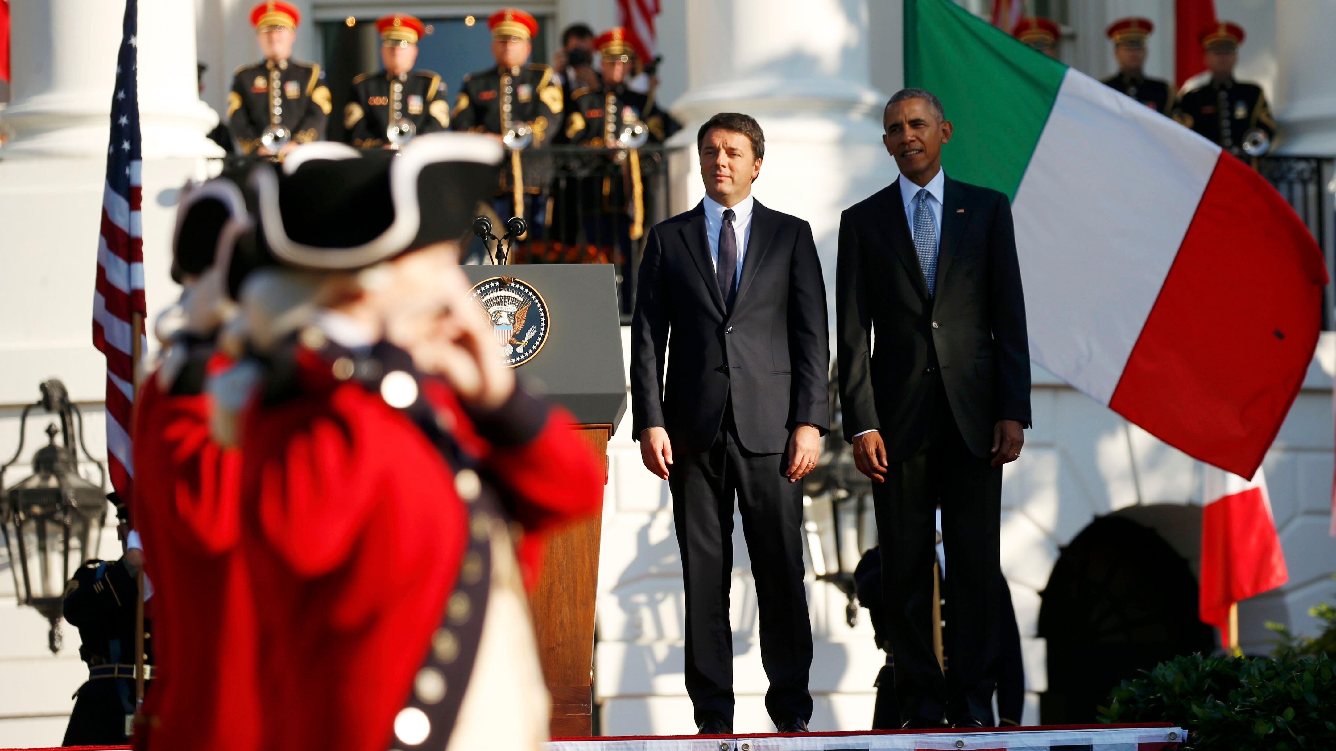 Renzi alla Casa Bianca. Per lui Obama offre una cena di Stato