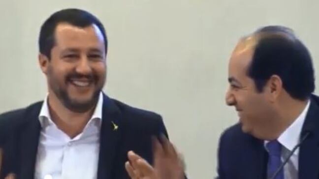 "Il governo di Salvini...". Gaffe della cronista. E il ministro reagisce così