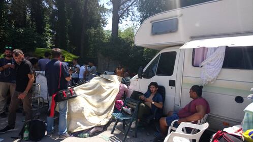Camping River, i rom protestano in strada 9