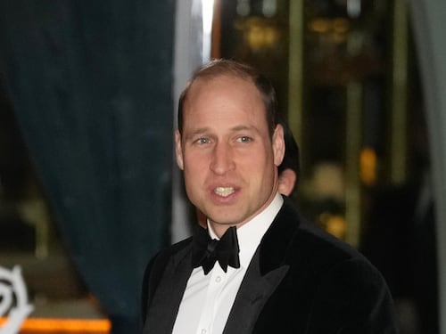 Il principe William per la prima volta da solo ai BAFTA Awards