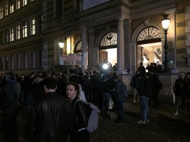 La contestazione a Trento contro Bilosalvo 2