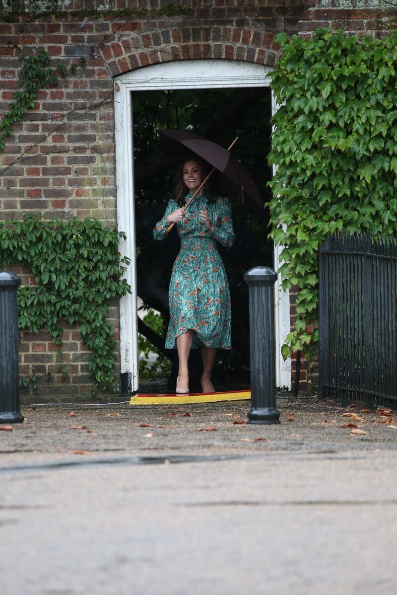 William e Harry al memoriale di Lady D 3