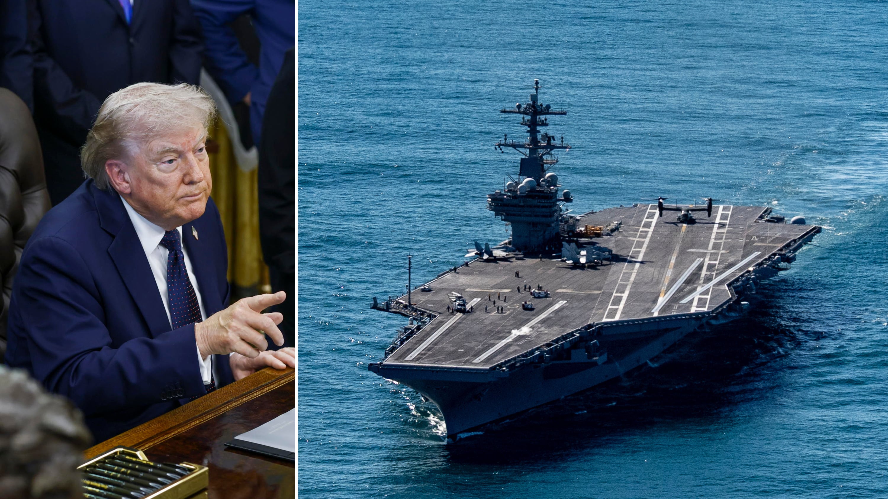 Trump: "Non userò l'atomica sull'Iran, voglio grande accordo con loro". Intesa Libano-Israele per altre 3 settimane di cessate il fuoco. Terza portaerei Usa in Medio Oriente