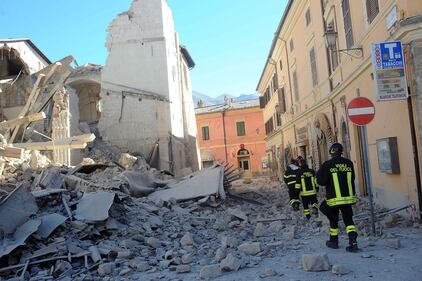 Norcia in macerie 3