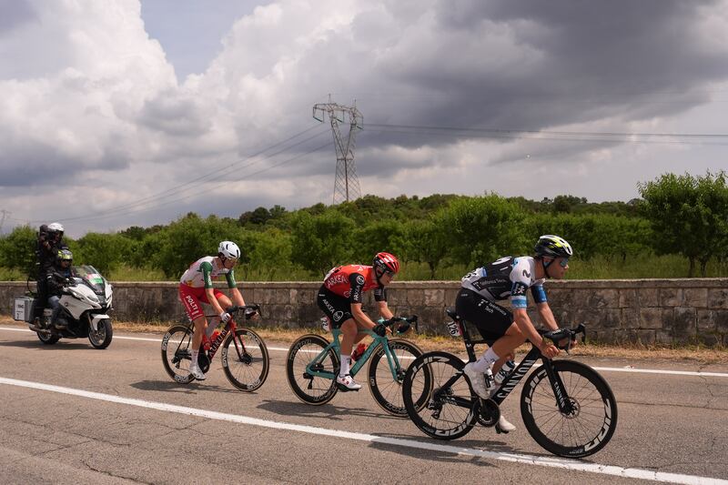 Giro 2025 tappa 5 fuga
