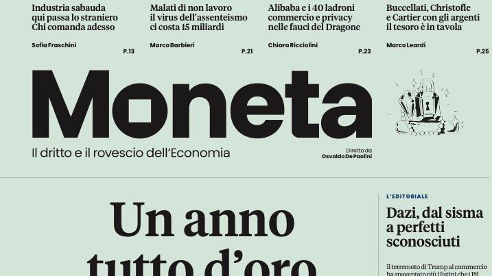 Moneta racconta l'anno tutto d'oro