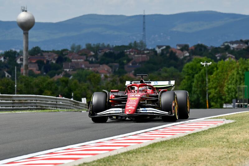 F1 Ungheria FP1 Leclerc