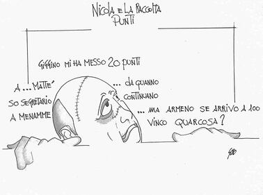 La vignetta del giorno: Nicola e la raccolta punti 1