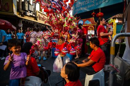 Capodanno lunare Cinese: le foto dei festeggiamenti di Bangkok 1