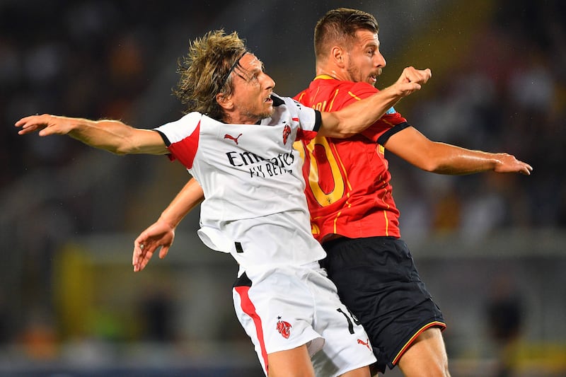 Lecce Milan Modric