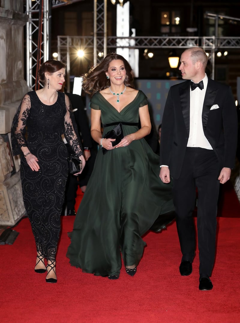 Kate Middleton incinta ai Bafta 2018 6
