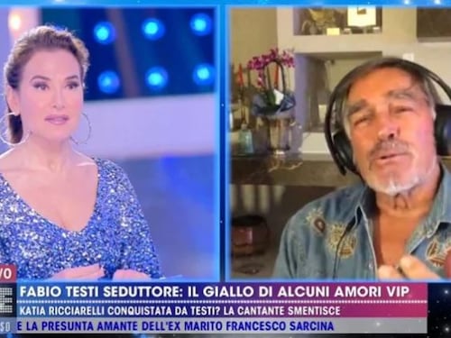Gf, Fabio Testi: "La storia con Adriana? 30 anni fa"