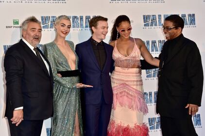 Rihanna sexy alla première di Valerian 24
