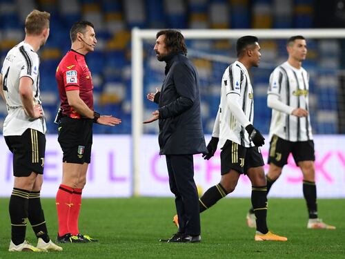 Pirlo punge: "Il rigore per il Napoli? Se l'avessero fischiato alla Juve..."