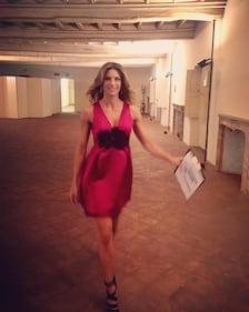 Martina Colombari hot in reggiseno trasparente 19
