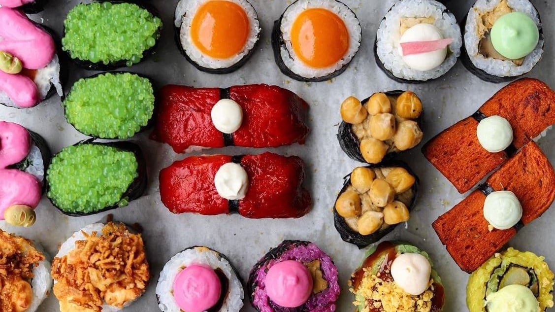 Essenza, il sushi vegetale