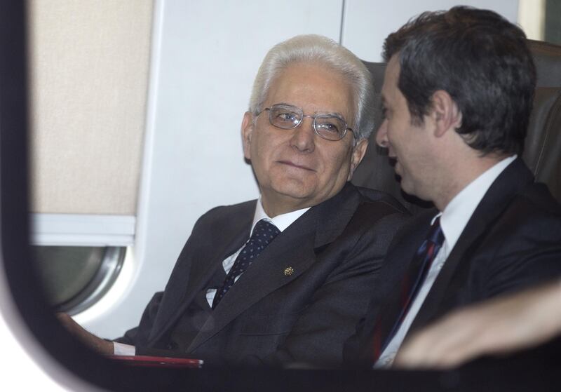 Mattarella va a Firenze in treno e tram 16