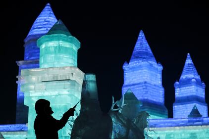 Cina, le foto dell'Ice & Snow Festival 2020 3
