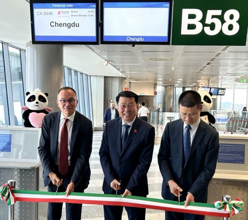Nuovo volo diretto Air China da Malpensa