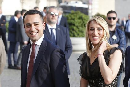 Salvini-Di Maio e le fidanzate al Quirinale per le celebrazioni del 2 giugno 9