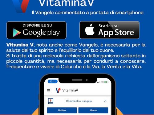 Nasce VitaminaV, l'app per "dialogare" con Gesù