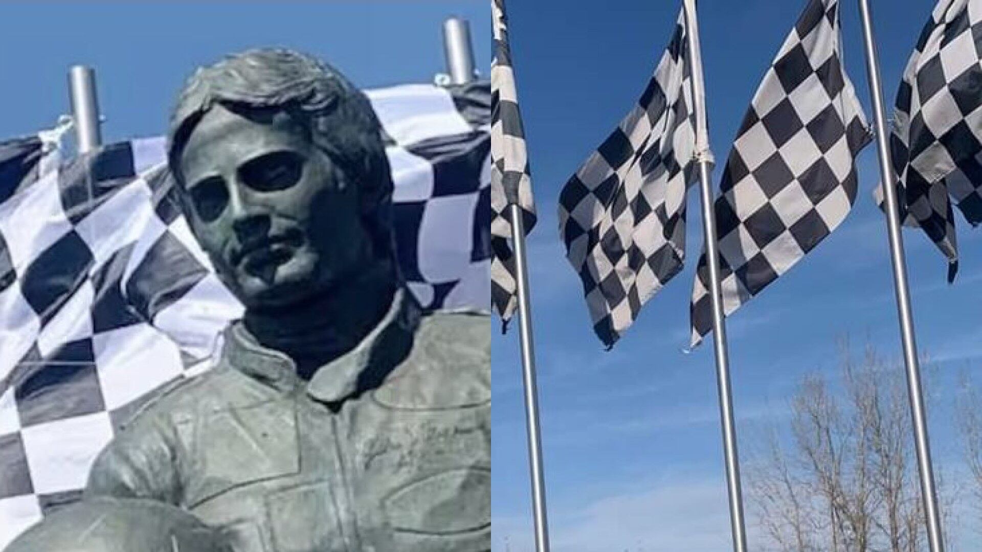 Segata all'altezza dei piedi. Così è stata rubata la statua di Gilles Villeneuve