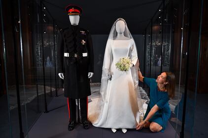 In mostra l'abito da sposa di Meghan Markle  4
