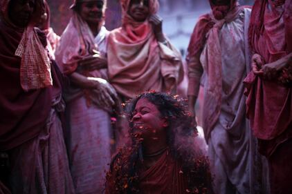 Il festival dei colori in India 7