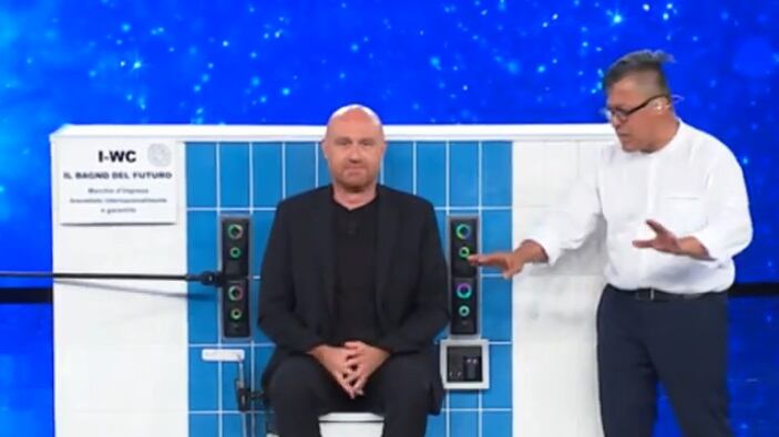 "Che faccia da c...". Finisce male la gag con Rudy Zerbi