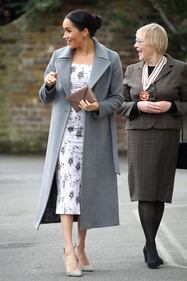 Meghan Markle visita gli ex attori: foto 9