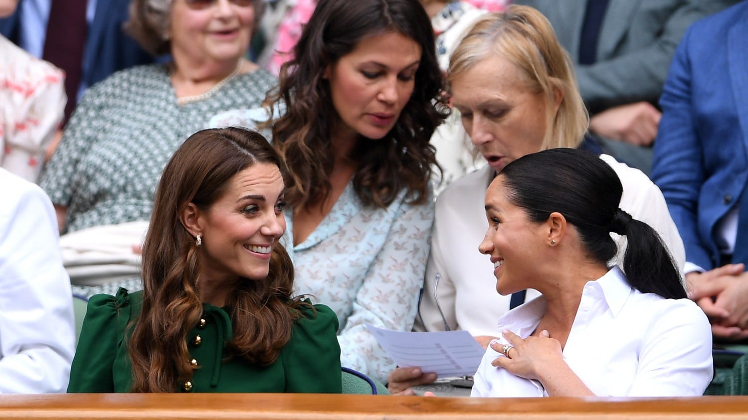 Kate e Meghan pace fatta grazie a Wimbledon