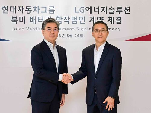 Hyundai Motor Group e LG sono partner nella produzione di batterie