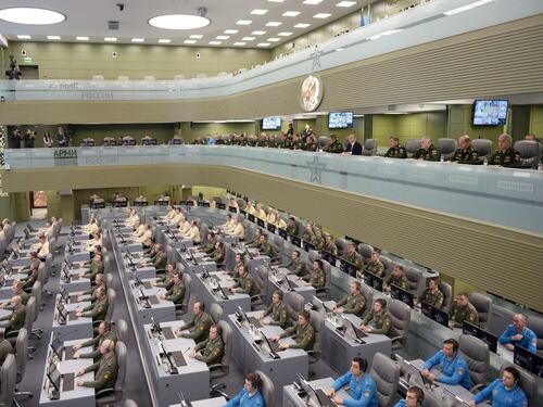 La war room di Putin