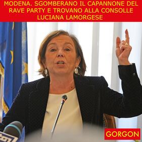 La satira del giorno. Lo sgombero del Rave Party 1
