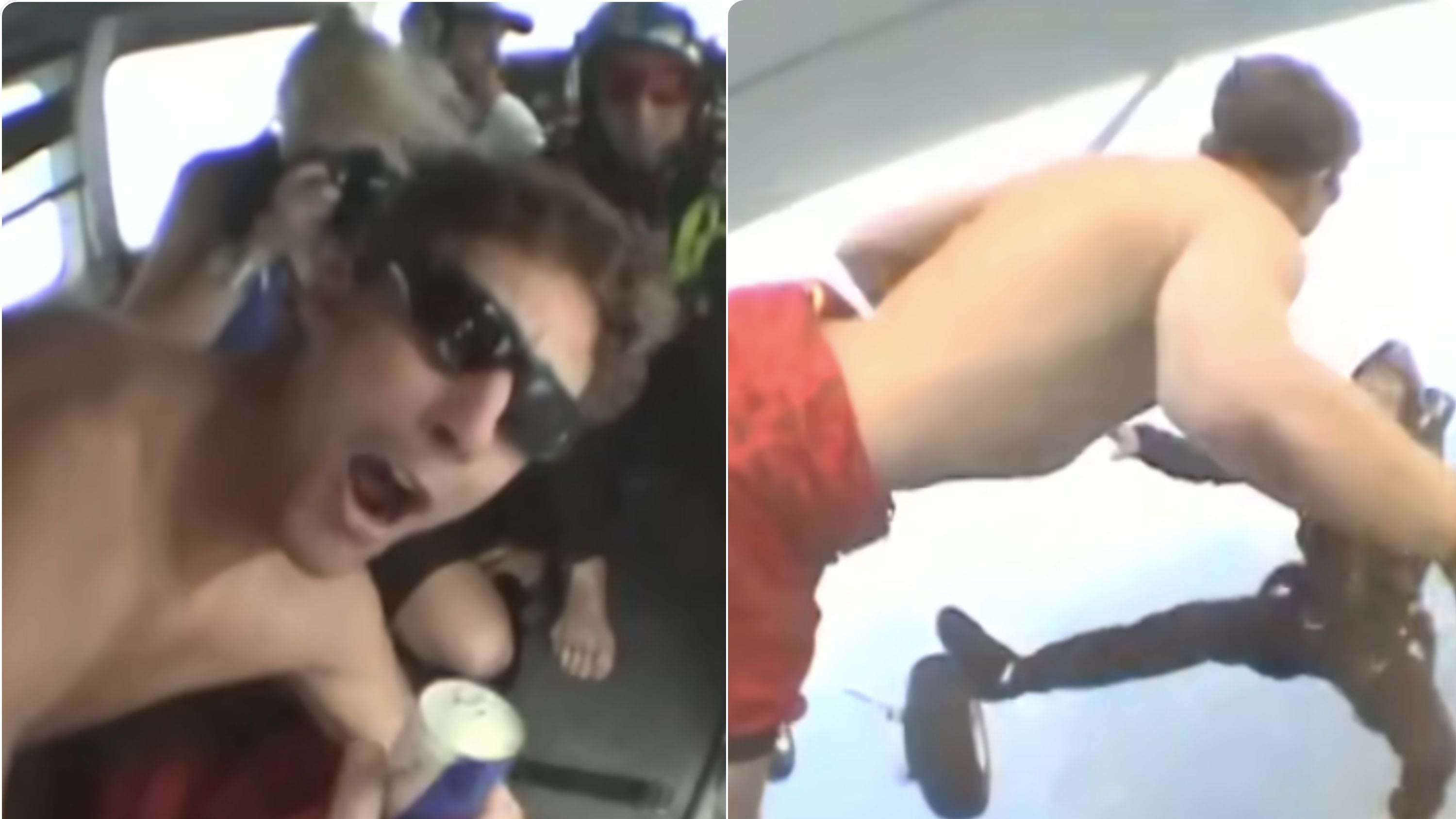 Si butta senza paracadute e sopravvive