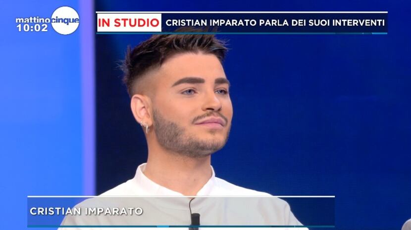 Cristian Imparato: "Ho fatto ricorso alla medicina estetica per fini terapeutici"