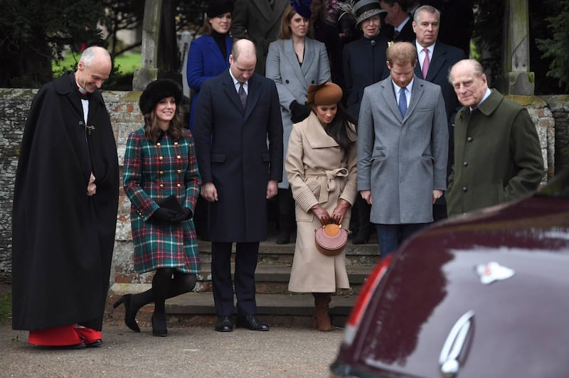 Meghan Markle alla festa di Natale 18