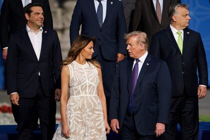 Melania Trump nel Regno Unito 9